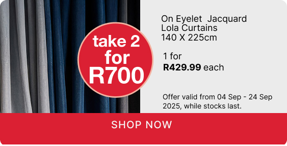 buy 2 eyelet curtains and save, curtain promotions