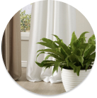 Elegant curtains and blinds to dress your windows beautifully