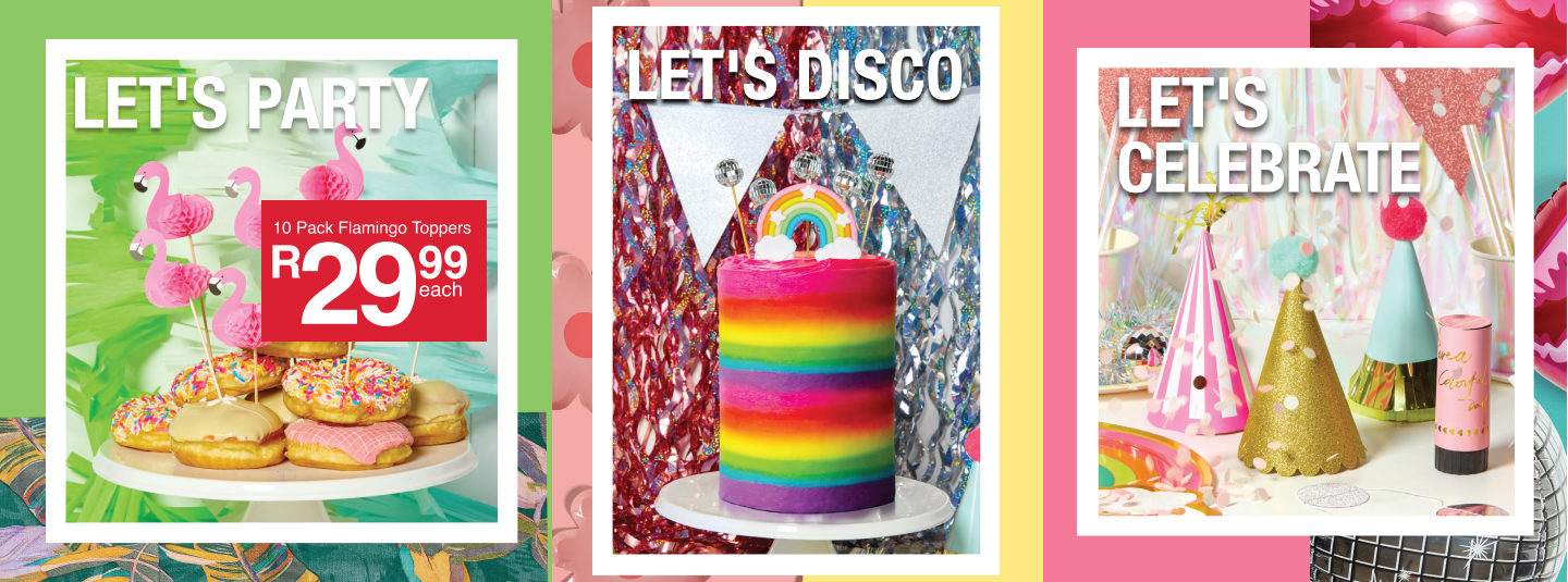 shop lets party, lets disco and lets celebrate with mr price homes new party and celebration look, shop affordable party decor items