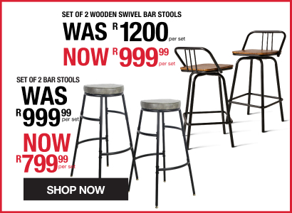 shop bar stools, shop mr price home bar stools for less