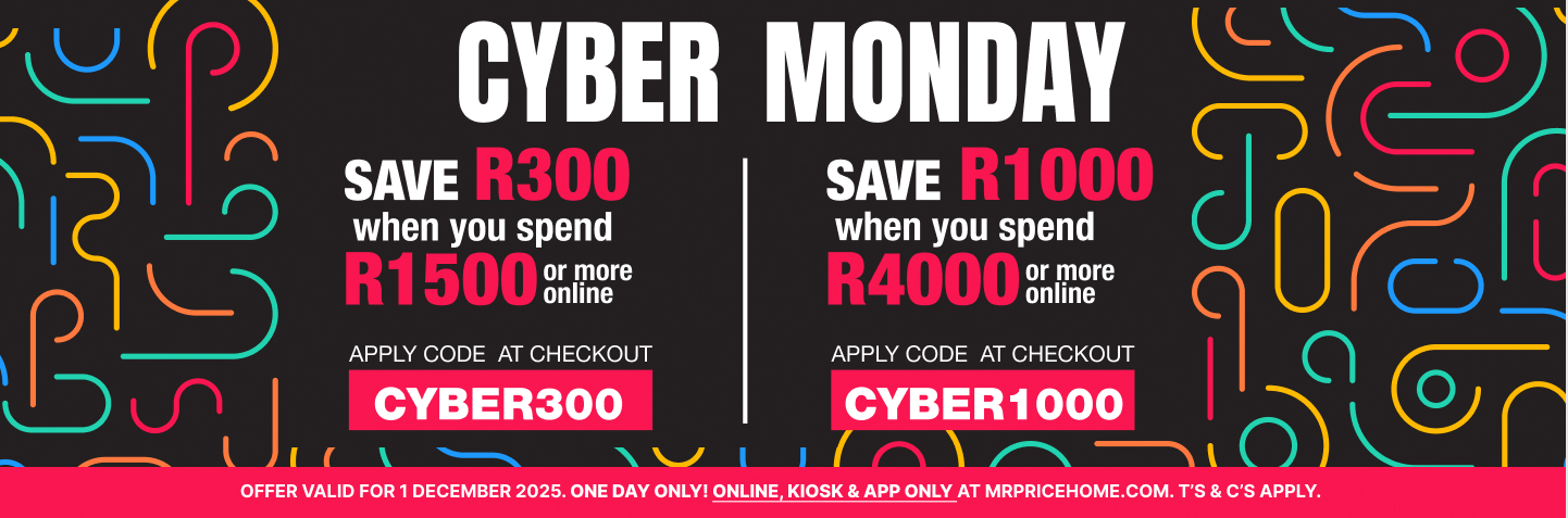 shop cyber monday promo, shop online only promotion, the more you spend the more you save