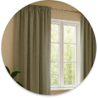 Window treatments, curtains, and blinds in various colours and fabrics for South African homes