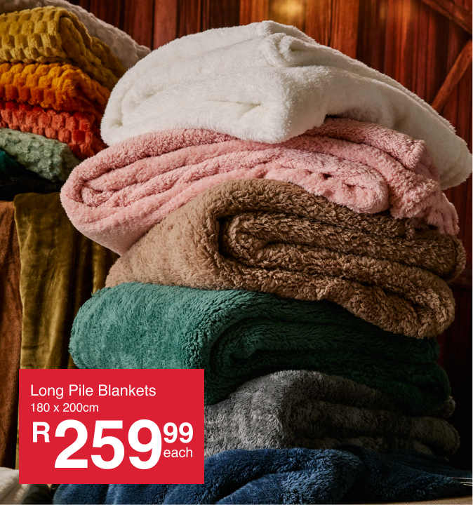 Long Pile blankets