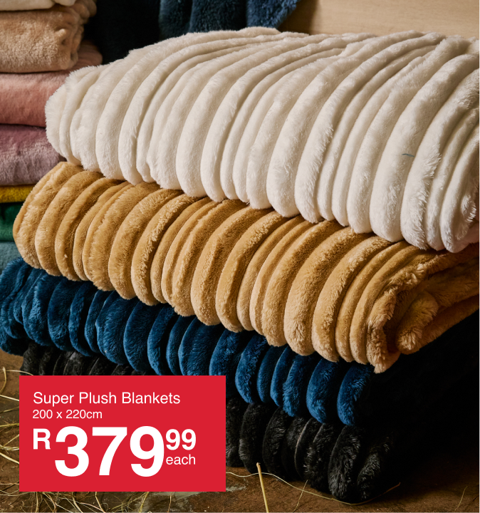 Super plush blankets