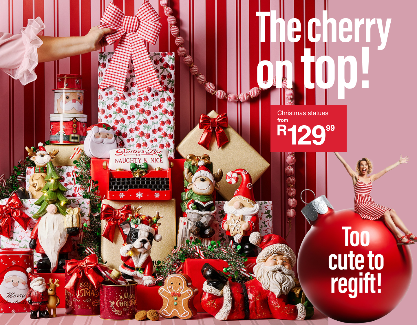 shop chirstmas cherry on top look