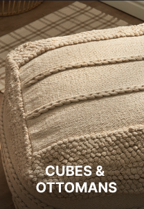 shop ottomans and cubes, shop all ottomans and pouffes across various styles and patterns offered at mr Price home