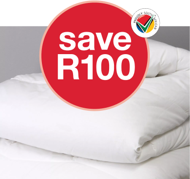 save R100 polycotton duvet inner