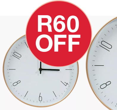 selected when you buy selected basic quartz clocks