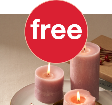 selected pillar candles