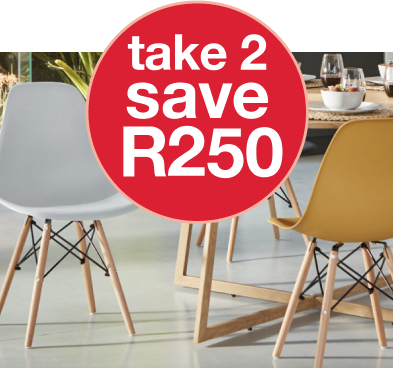 Any 2 Selected chairs