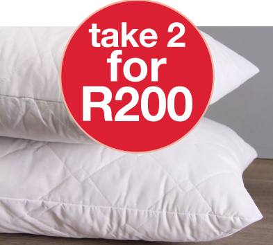 ball fibre soft touch quilted standard pillow