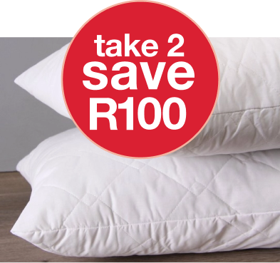 when you buy 2 latex ball fibre  standard pillow inners