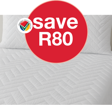 when you buy a quilted mattress protector and a quilted standard pillow protector