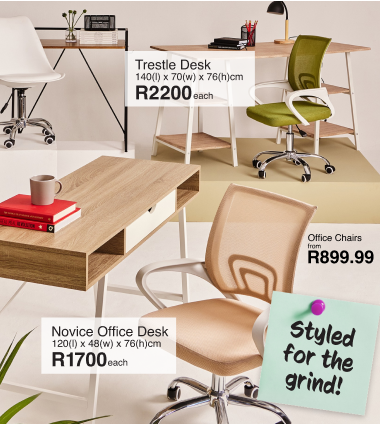 shop office desk & chairs for university
