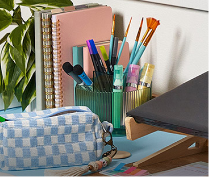 shop pencils, pens, pencil cases