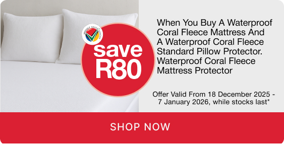 shop coral fleece mattrass and pillow protector promotion, save when you buy a coral fleece mattress and pillow protector inner, mattress and pillow protectors bedding promotion, bed linen promotion