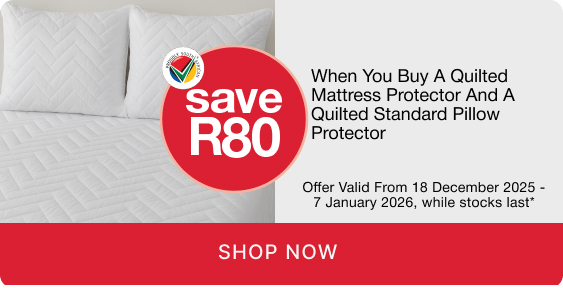 shop quilted mattrass and pillow protector promotion, save when you buy a quilted mattress and pillow protector inner, mattress and pillow protectors bedding promotion, bed linen promotion