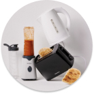 Essential small kitchen appliances like kettles and toasters for South African kitchens