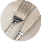 Premium cutlery sets and stainless steel forks, knives, and spoons for dining