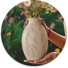 Stylish ceramic and glass vases to add a floral touch to your South African home decor