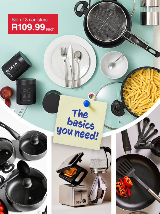 shop just what your kitchen needs, kitchen appliances such as pans, pots, toaster, sandwich machines, kettles and air fryeres