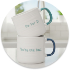 Stylish mugs, tea sets, and coffee accessories for the perfect morning brew