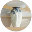 Contemporary ceramic and glass vases to style your South African living space