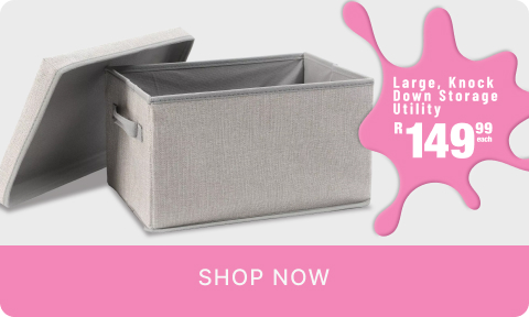 shop value for money storage solutions with the large knock down storage utility