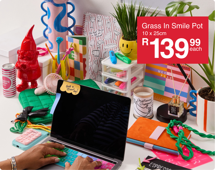 the stationery glow up, fun decorative stationery by mr price home in south africa