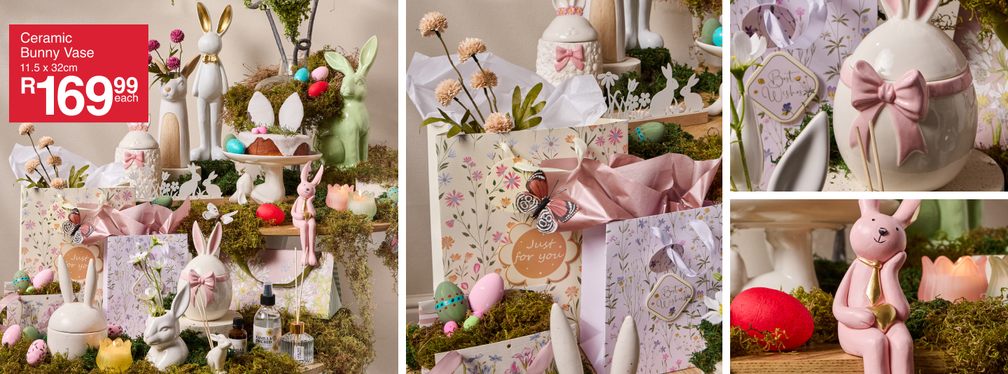 easter inspired decor to have the family around this easter season, easter bunny decor for easter