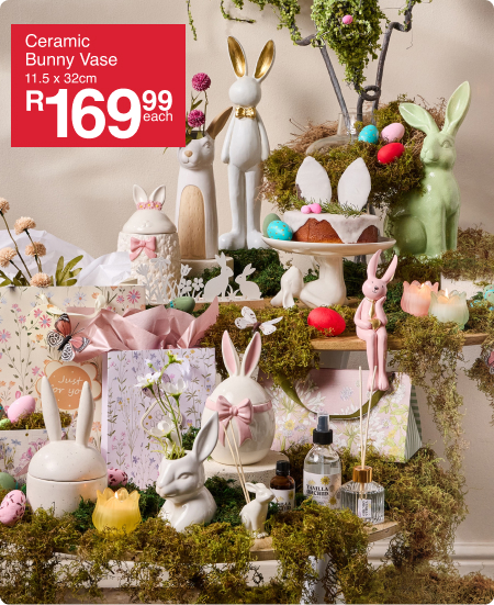 easter inspired decor to have the family around this easter season, easter bunny decor for easter