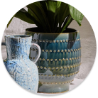 Decorative planters and garden pots for indoor and outdoor styling