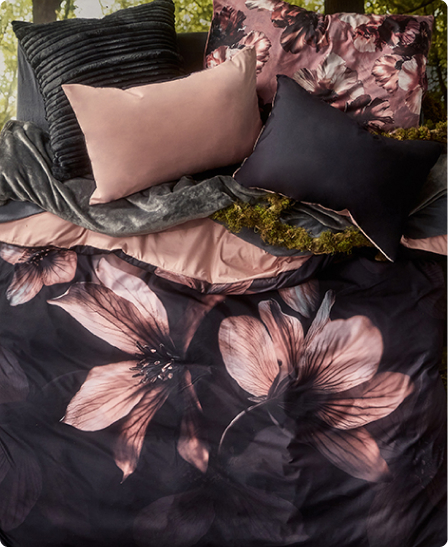 love this a lot is purple dark floral bedroom collection