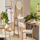 Functional bathroom furniture and storage solutions for an organized space