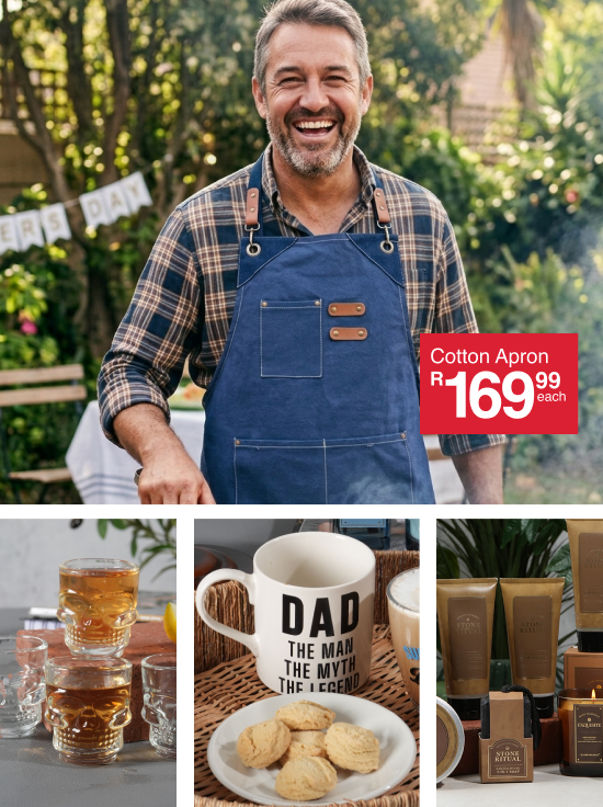 shop fathers day gift ideas and a collection just for the dads from mr price home online