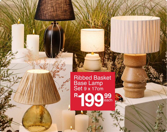 Rooted in the wild is a lighting and living room decor collection created by mr price home online