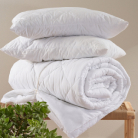 Comfortable pillow inners and duvet inners for a restful night's sleep