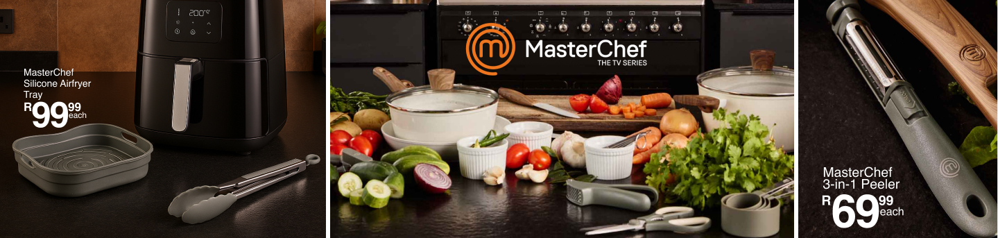 shop masterchef range from mr price home south africa