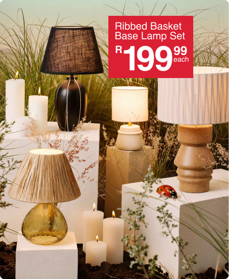 Rooted in the wild is a lighting and living room decor collection created by mr price home online
