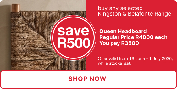 shop the kingston range promotion from Mr Price Home