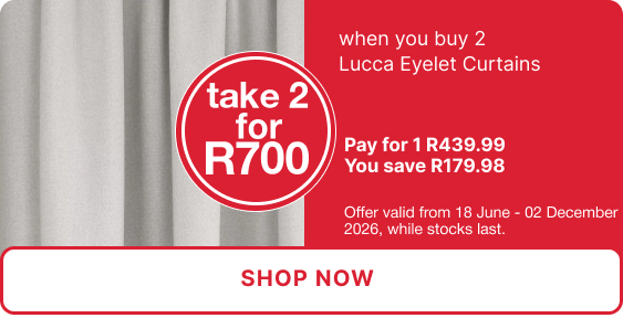 shop lucca eyelet curtains