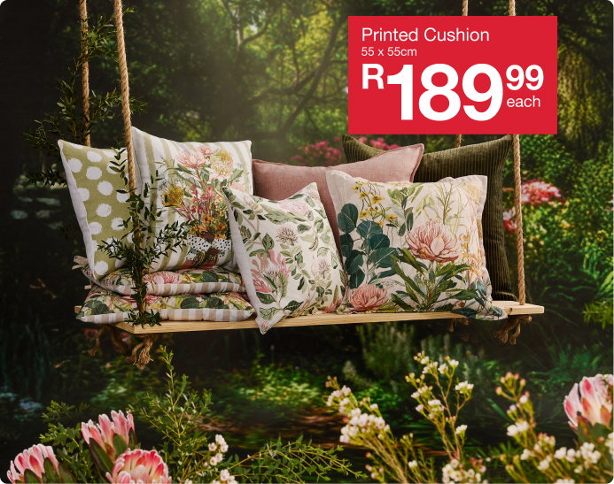 shop saved you a seat is a floral furniture and lounge colleection created by mr price home online, shop cushions, occasional chairs and candles at mr price home online