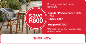 shop patio furniture on promotion from mr price home south africa
