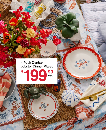 shop shell we dine coastal themed dinnerware and glassware collection created by mr price home online