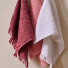Soft and absorbent cotton towels for a spa-like bathroom experience