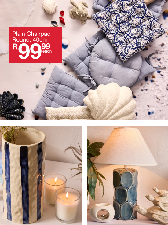 shop shoreline comfort is an outdoor cushion range and home decor collection by mr price home online