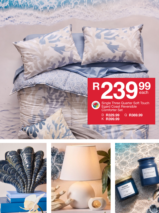 shop hooked on this value is a coastal and ocean themed  colleection by mr price home online