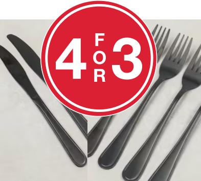 buy 4 cutlery items and get the cheapest free Mr Price Home Online