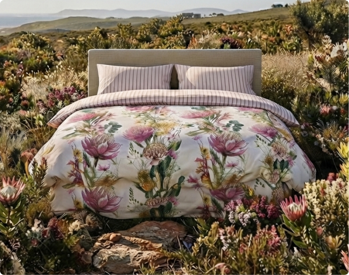 shop inspired by proteas is a protea duvet cover and bedroom colleection by mr price home online