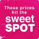 shop the sweet spot range, lower priced products from mr price home online